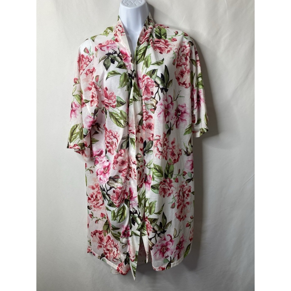 Show Me Your Mumu Womens Robe One Size Floral Rich Mom Cottagecore Bloom Core